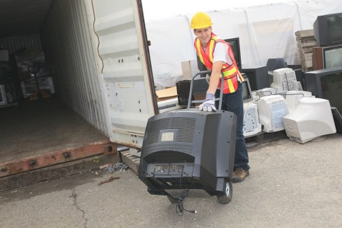 Eco-friendly recycling process during clearance